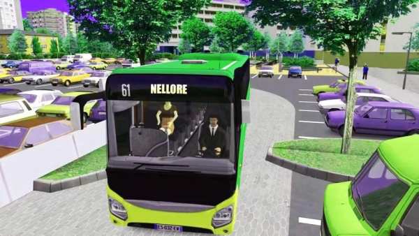 Airport Coach Bus Simulator Driving Game 3D screenshot 4