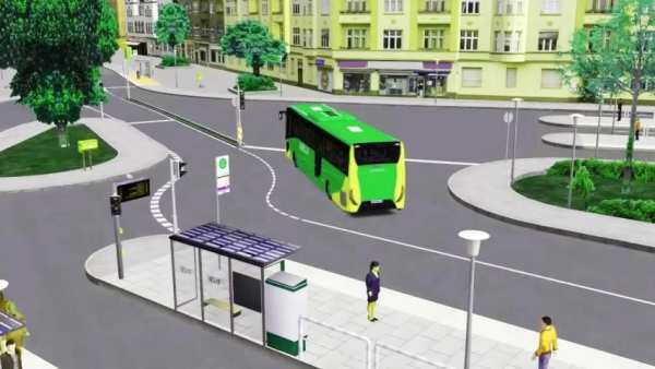Airport Coach Bus Simulator Driving Game 3D screenshot 3