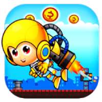 ikon Vir jump The Robot Run Boy