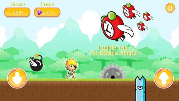 Vir jump The Robot Run Boy screenshot 1