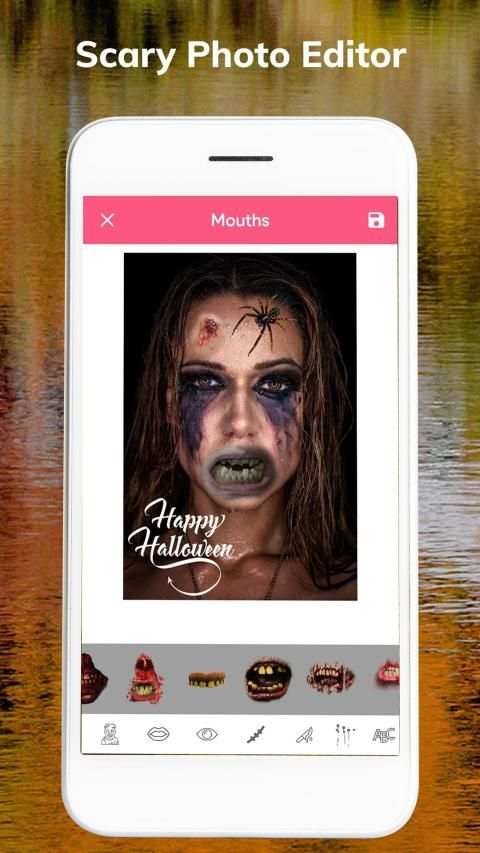 Zombie Photo Editor - Scary Face Changer App स्क्रीनशॉट 6