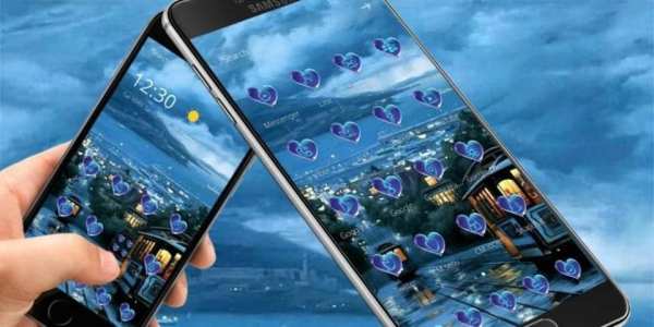 Blue City Light Theme screenshot 1
