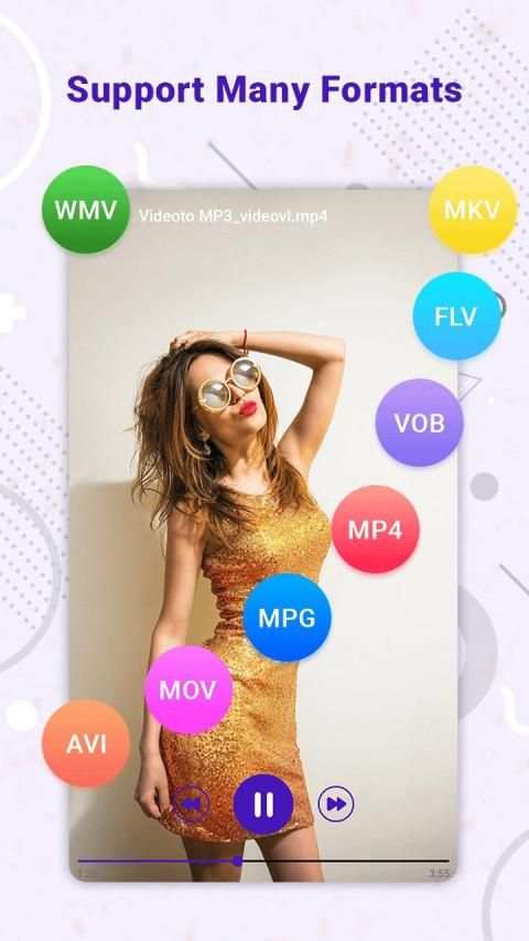 Video to mp3 - Mp4 to mp3,Mp3 converter स्क्रीनशॉट 2