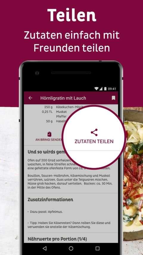 Betty Bossi - Gesunde Rezepte Kochen & Backen screenshot 3
