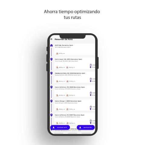 Mapps optimizacion de rutas स्क्रीनशॉट 2