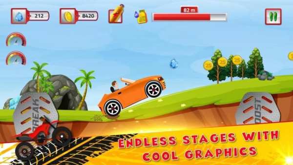 Hill Climb Race screenshot 3