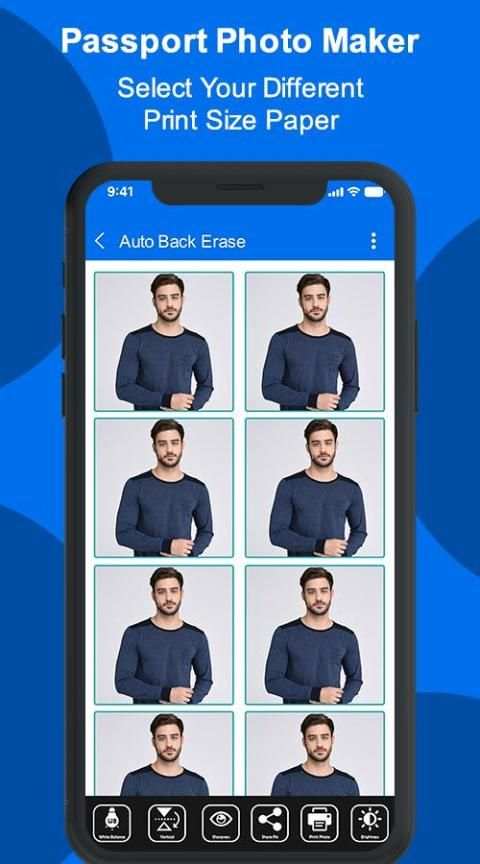 Passport Photo Maker - Passport Picture Editor screenshot 3