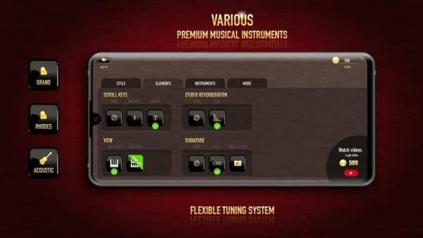 Grand A Piano screenshot 1