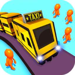 Taxi Train Free: Train Games 2019