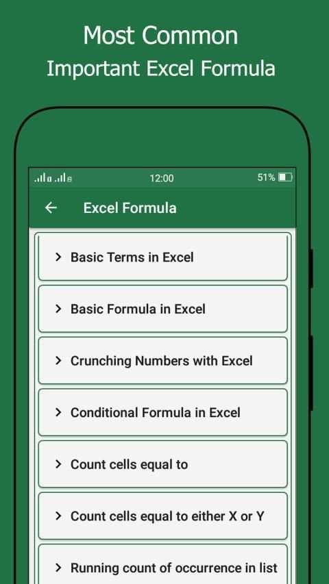 Microsoft Excel Formula | Function and Shortcut screenshot 5