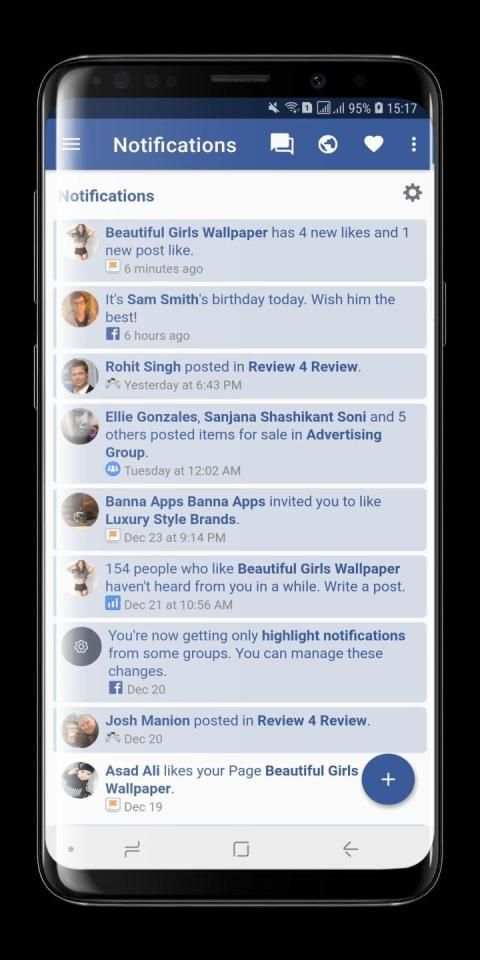 Lite Messenger screenshot 1