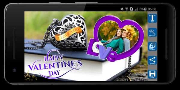 Valentines Day Photo Frames स्क्रीनशॉट 7