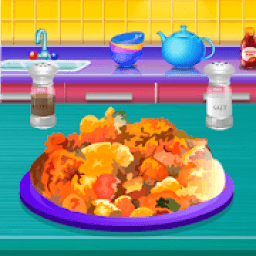 Butter Chicken Recipe - Kids Cooking Game आइकन