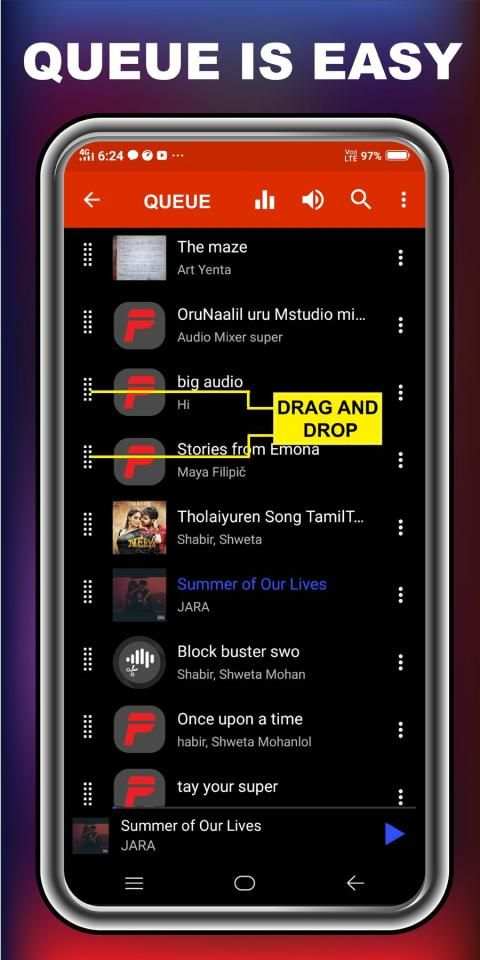 Pioneer Music Player स्क्रीनशॉट 10