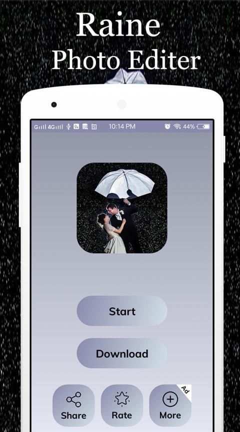 Rain Photo Frame Editer screenshot 4