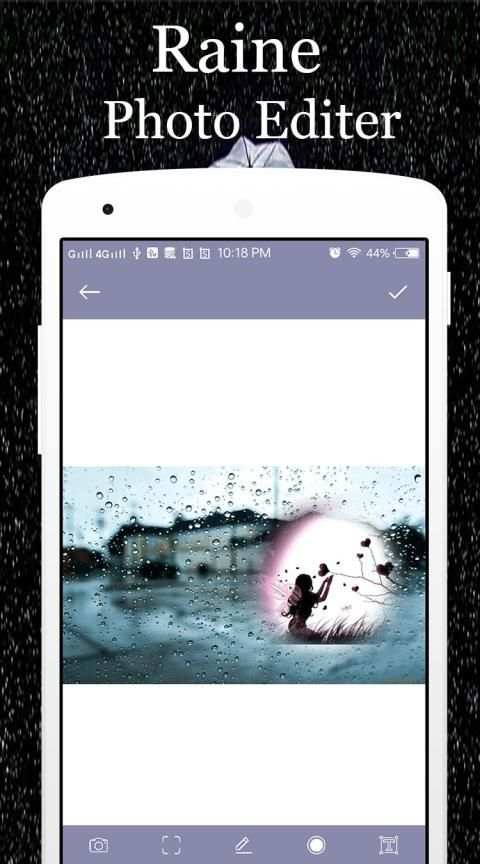 Rain Photo Frame Editer screenshot 2