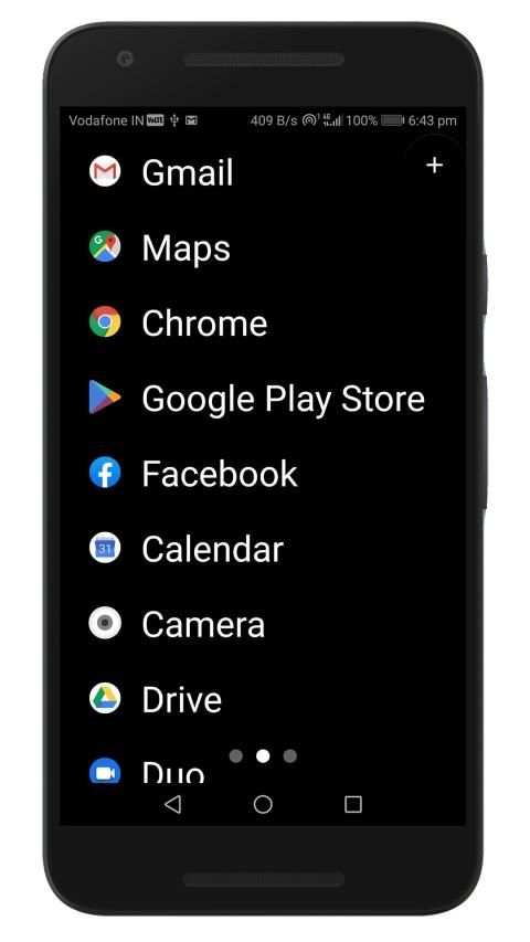 Clean Launcher screenshot 2
