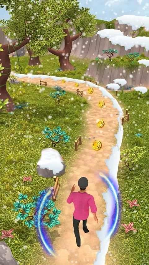 Lost Temple Snow Endless Final Run स्क्रीनशॉट 4