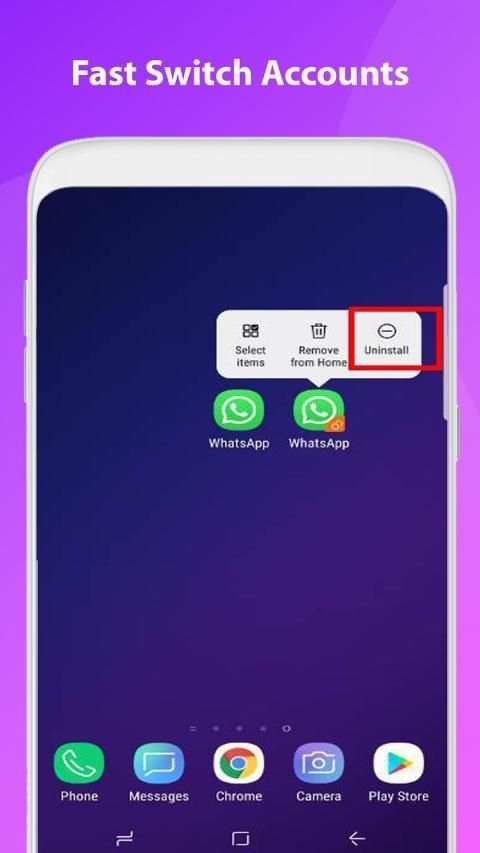 Messenger Dual App - Multi Accounts Parallel App screenshot 4
