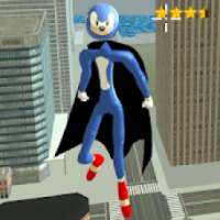 Flying Speed Stickman Rope hero Gangaster Crime