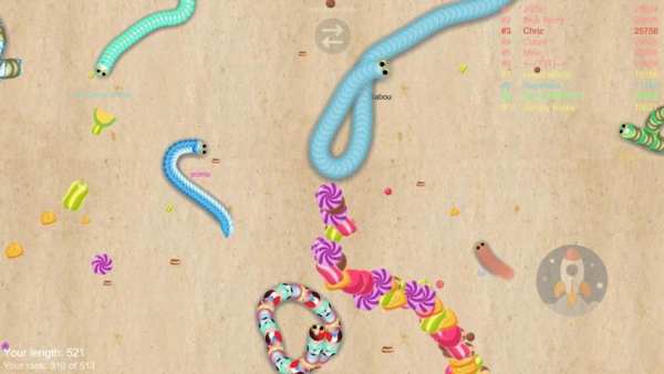 Angry Snakes Attack: Snake Eater Run स्क्रीनशॉट 1