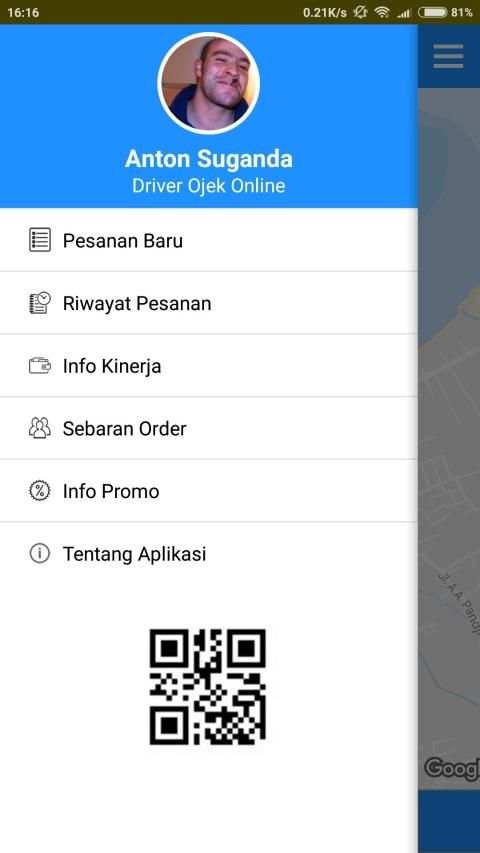 BANG OJEK DRIVER screenshot 1