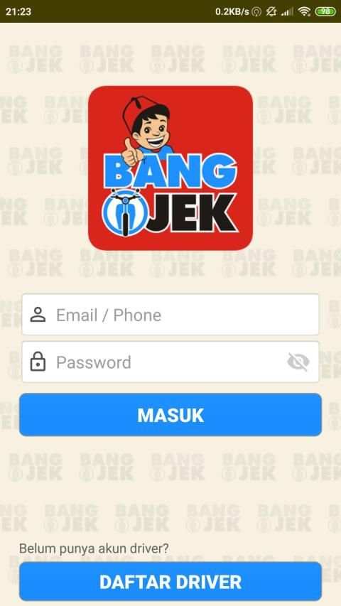 BANG OJEK DRIVER screenshot 4
