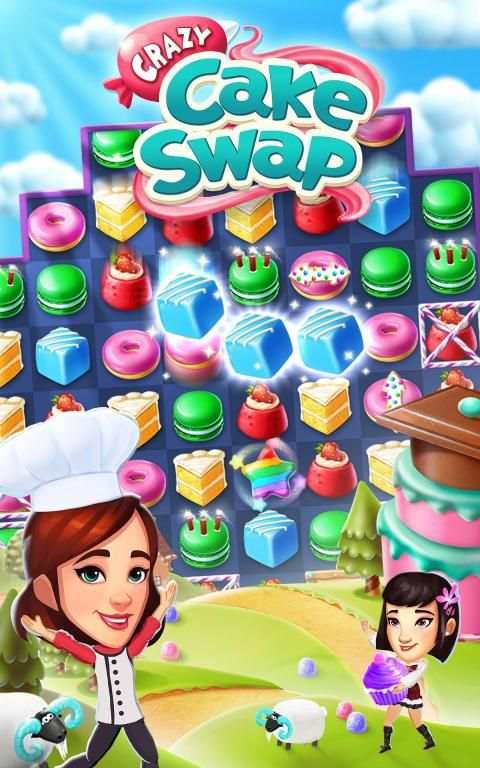Crazy Cake Swap: Matching Game screenshot 6