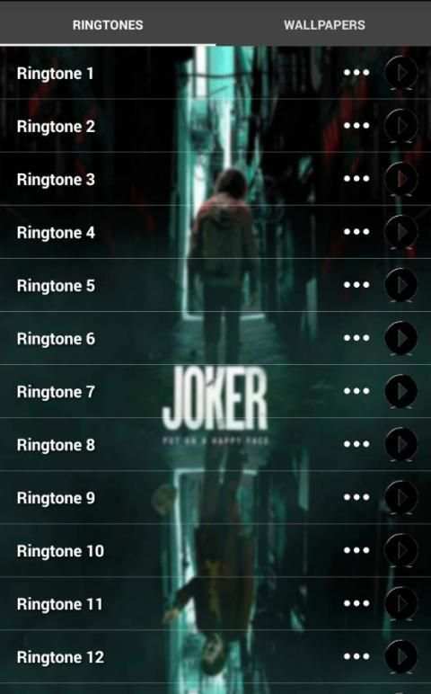 Wallpaper and Ringtones Joker screenshot 5