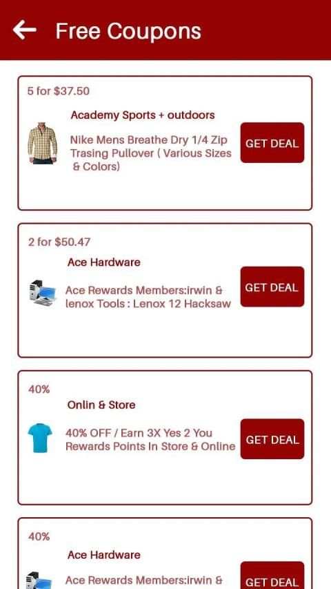 Promo Code - Coupons to , Online Shopping & Offers screenshot 2