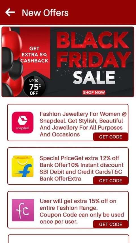 Promo Code - Coupons to , Online Shopping & Offers screenshot 4
