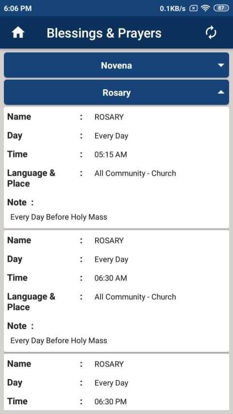 St. Michael's Catholic Church - Sharjah screenshot 1