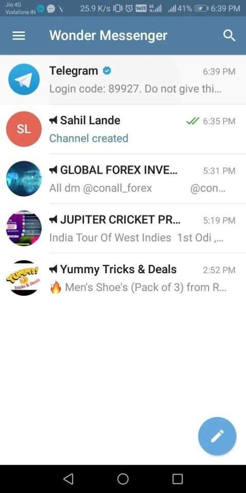 Wonder Messenger स्क्रीनशॉट 6