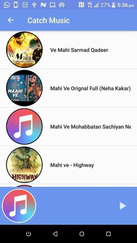 Catch Music screenshot 1