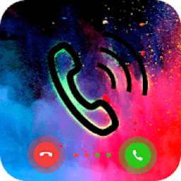 Neon Call Flash: 2020 New Incoming Call Flash आइकन