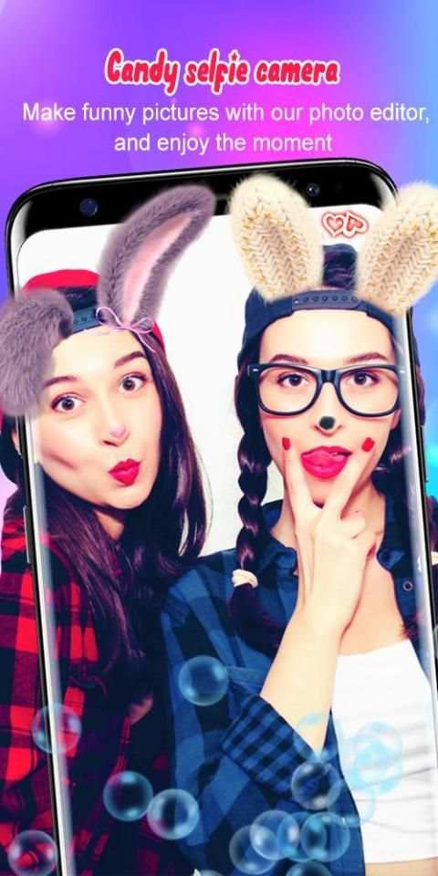 Candy Selfie Camera screenshot 4