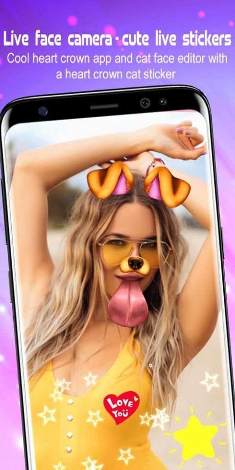 Live Face Camera – Sweet Snap screenshot 2