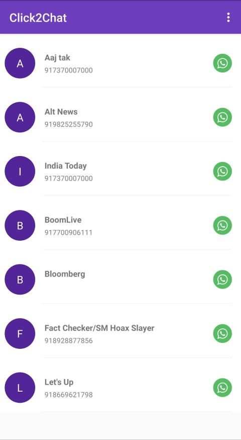 Click to Chat screenshot 1