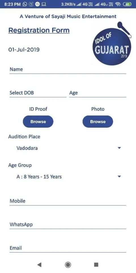 IDOL Of GUJARAT 2019 स्क्रीनशॉट 2