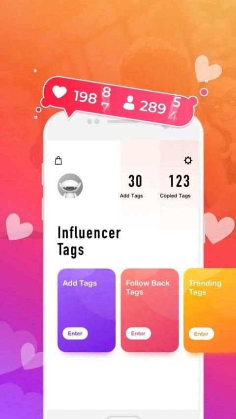 Likes for Likes & Instagram Hashtag for Follower screenshot 2