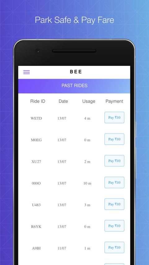 Bee - Ride Green स्क्रीनशॉट 1