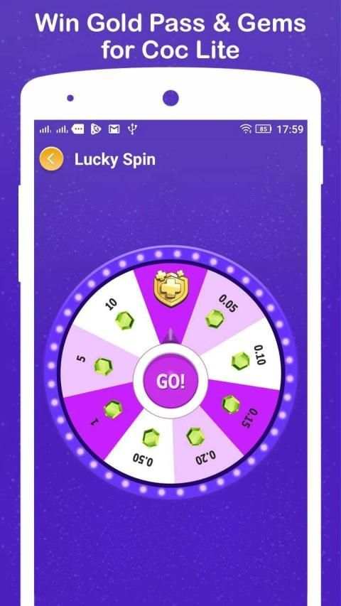 Win Gold Pass & Gems for COC Lite screenshot 2