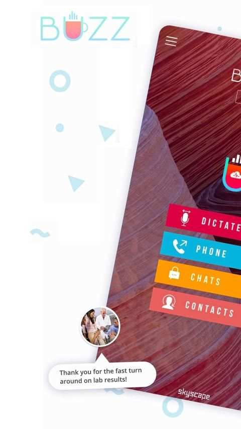 Buzz: Secure Medical Messenger स्क्रीनशॉट 2