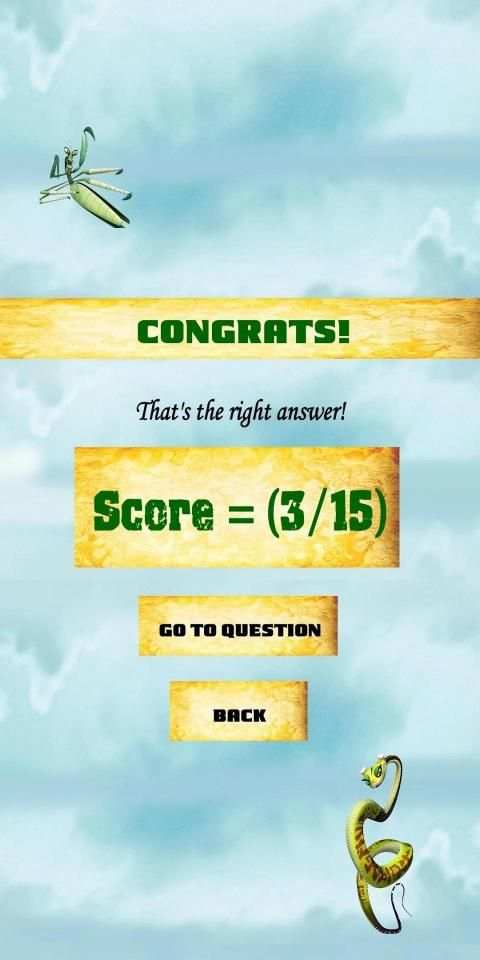 Kung Fu Panda Quiz screenshot 2