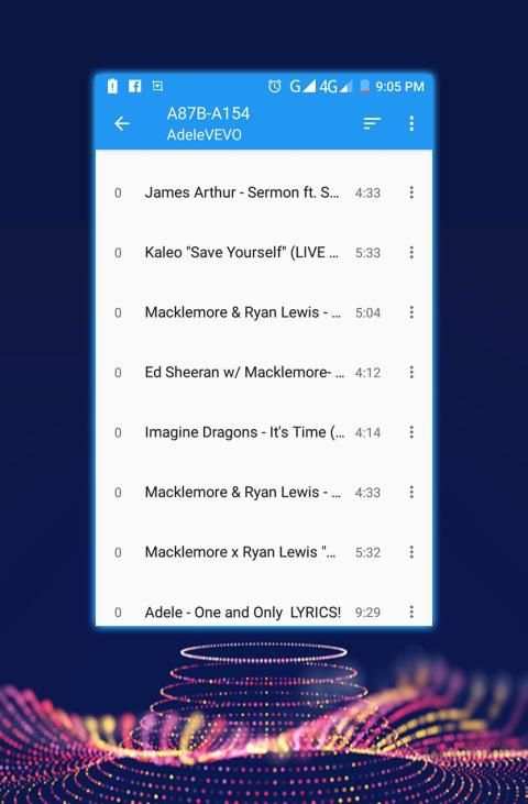 Free Music player 2019 स्क्रीनशॉट 2