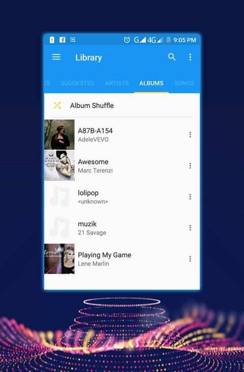 Free Music player 2019 स्क्रीनशॉट 1