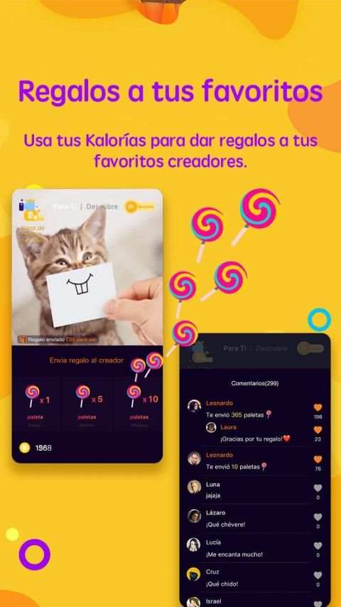 Kalo - Comparte tu mundo a través de vídeos cortos screenshot 1