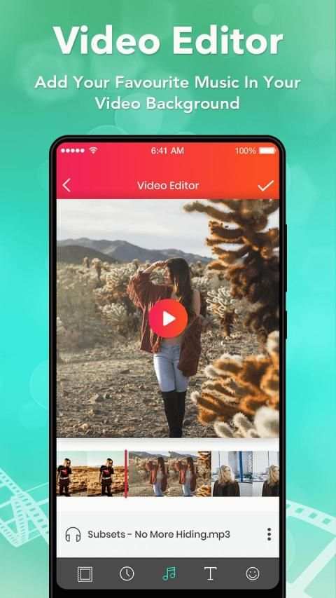 Video Editor : Free Video Maker स्क्रीनशॉट 5