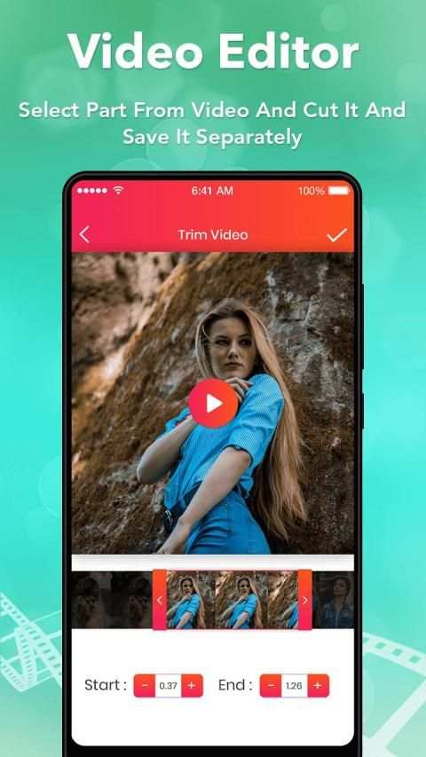 Video Editor : Free Video Maker स्क्रीनशॉट 2