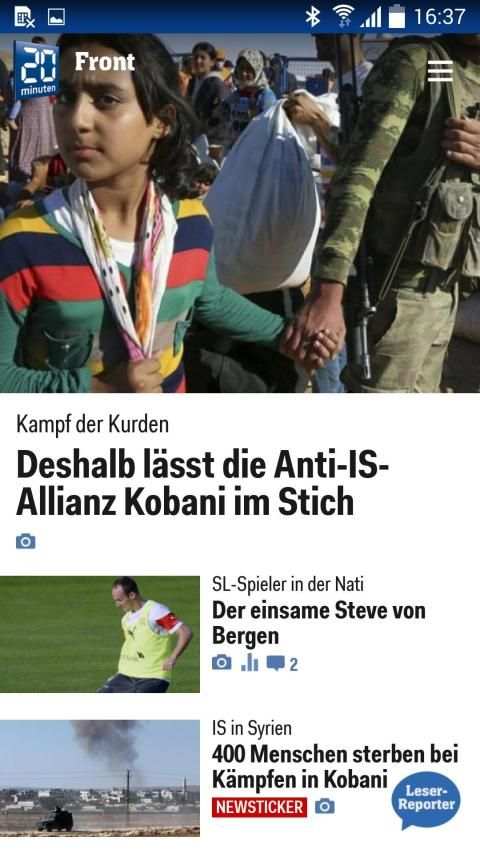 20 Minuten (CH) screenshot 14